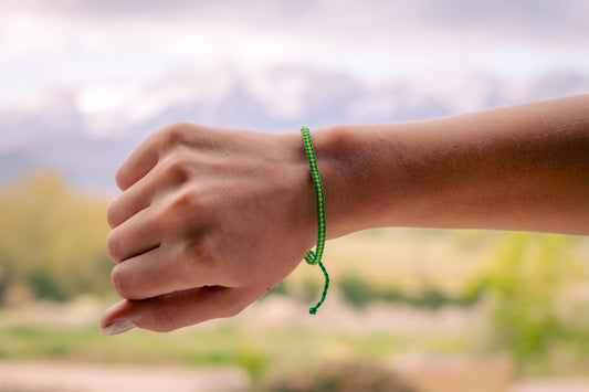 Green - Zuri Beaded Bracelet