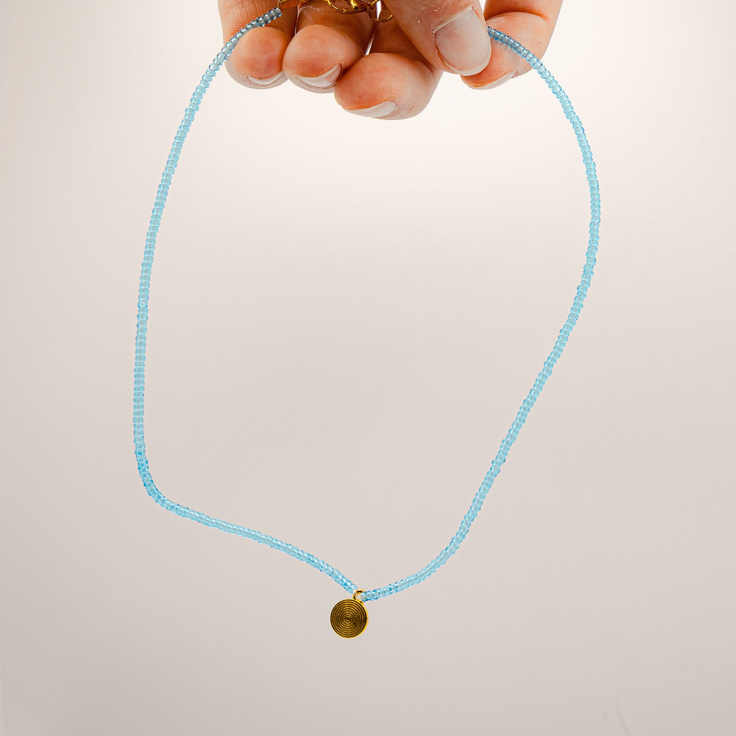 Blue - Zuri Beaded Necklace