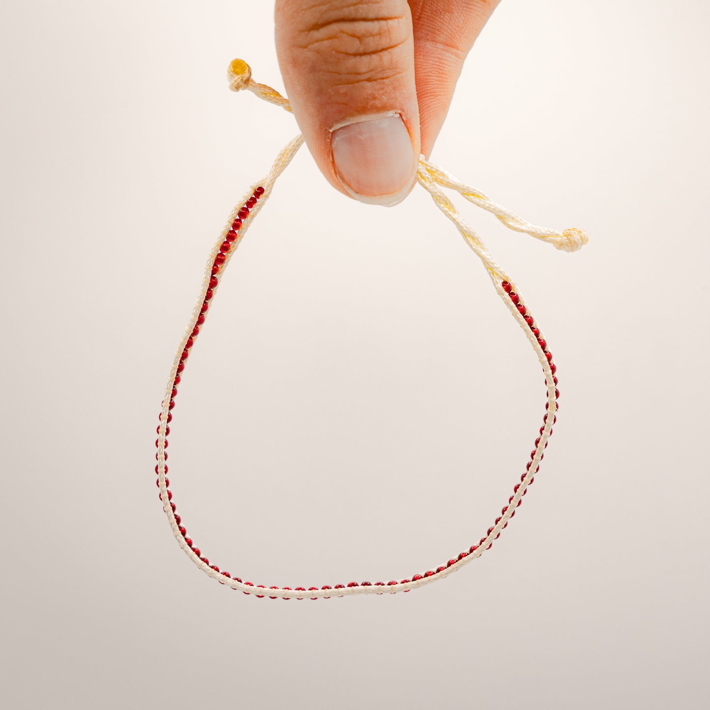 Maroon - Zuri Beaded Bracelet