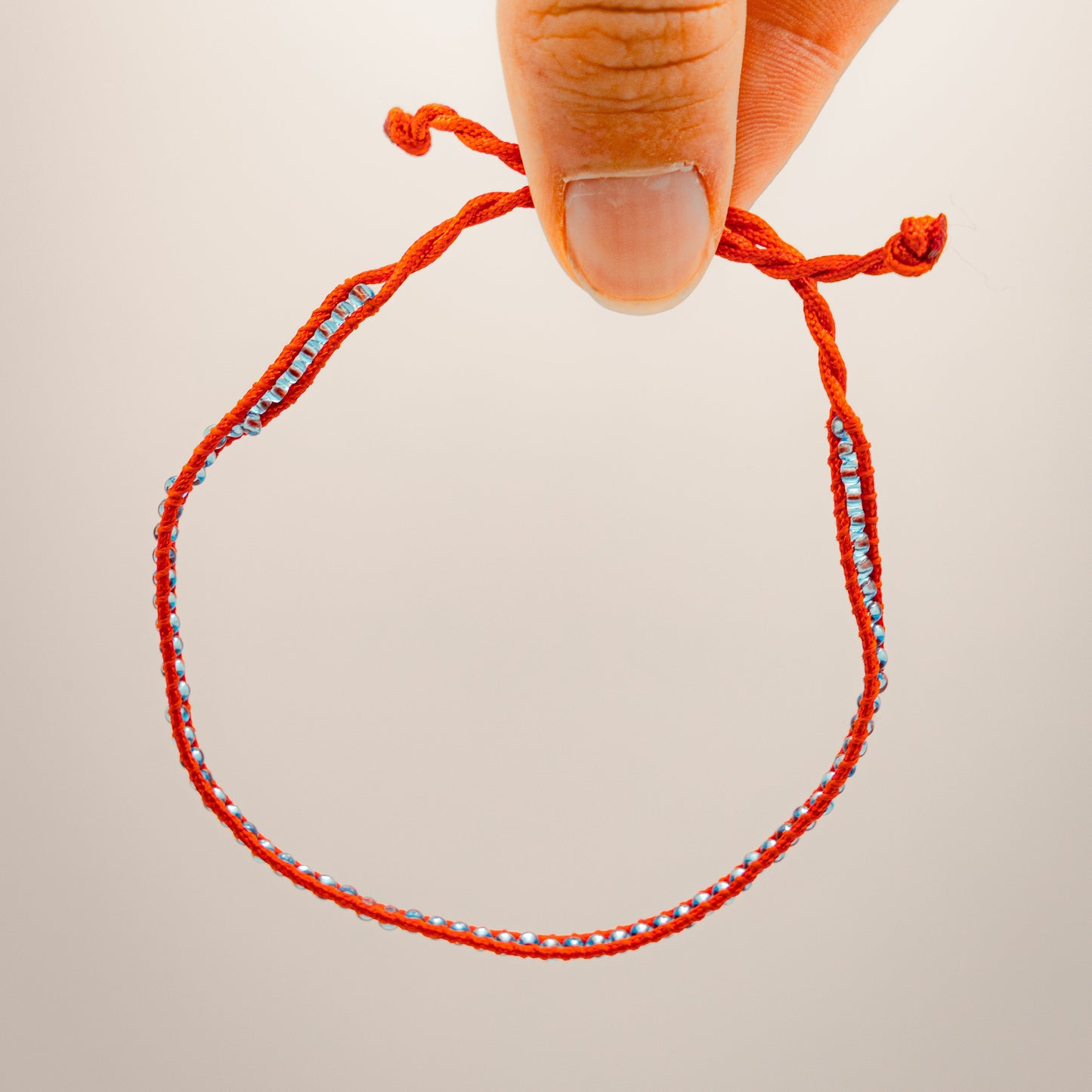 Blue and Red - Zuri Beaded Bracelet