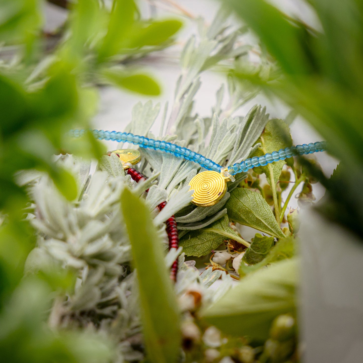 Blue - Zuri Beaded Necklace